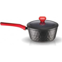 Pyramis Red Diamond Κατσαρολάκι Γάλακτος από Αλουμίνιο με Αντικολλητική Επίστρωση 2lt / 18cm